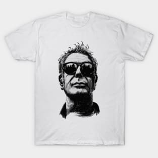 Anthony Bourdain Pencilart T-Shirt